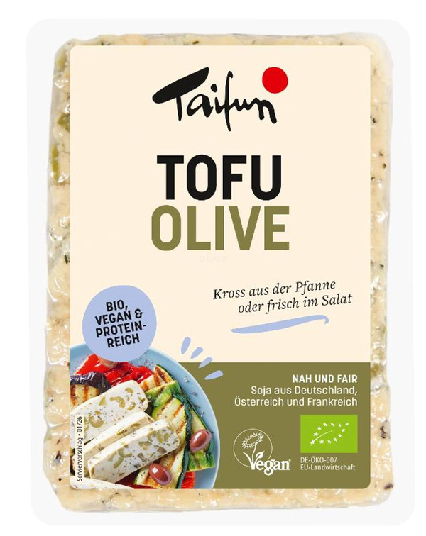 Produktfoto zu Tofu Olive 200g
