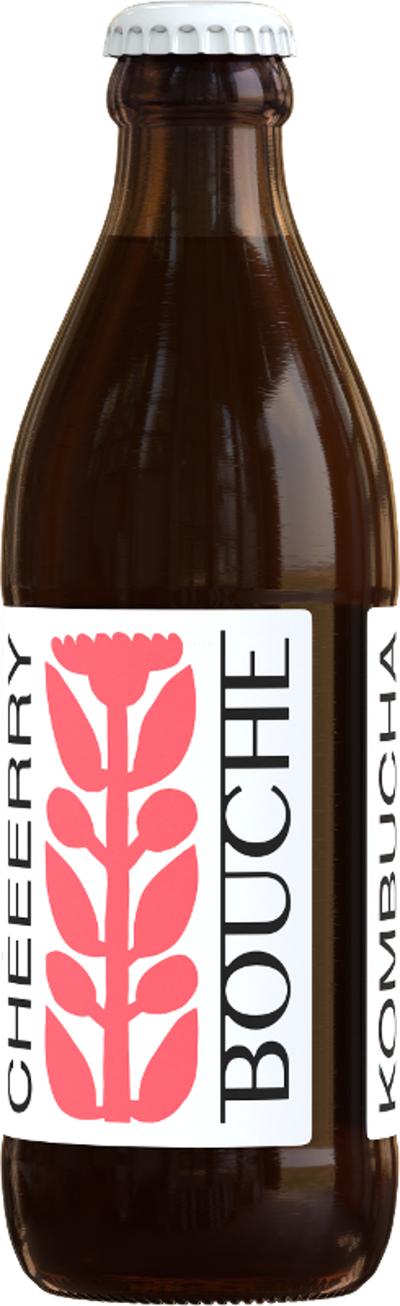 Produktfoto zu Kombucha Cherry Kiste 24*0,33l