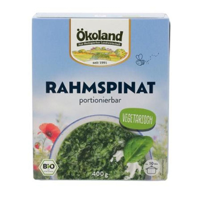 Produktfoto zu TK Rahmspinat portionierbar 400g