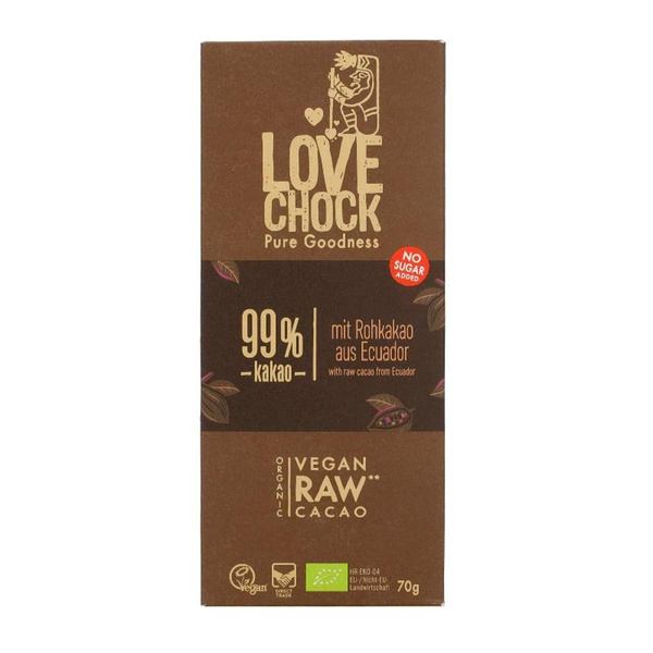 Produktfoto zu Extreme Dark 99% RAW 70g