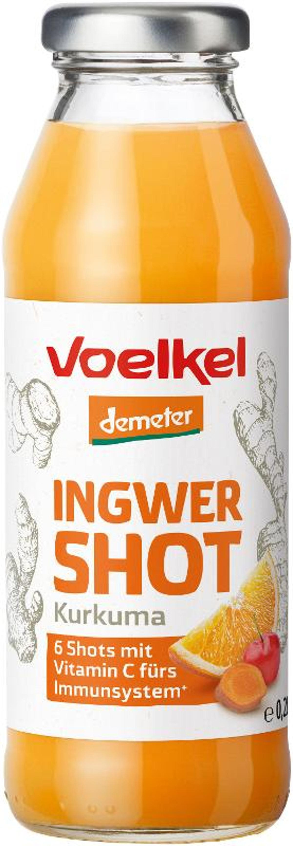 Produktfoto zu Ingwer Shot Kurkuma 280ml