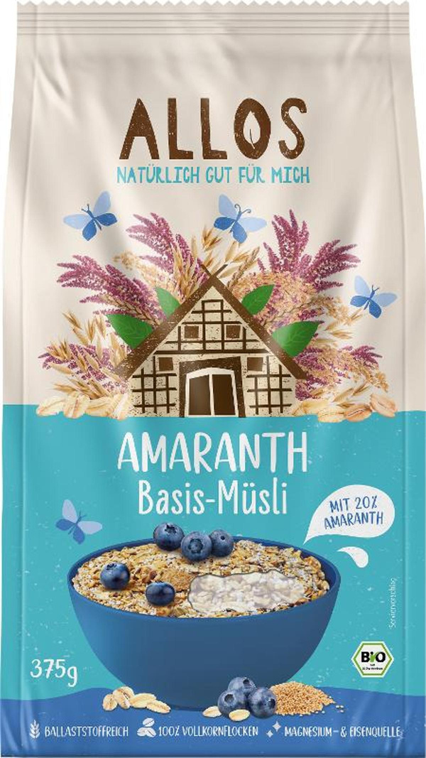 Produktfoto zu Amaranth Basis-Müsli 375g
