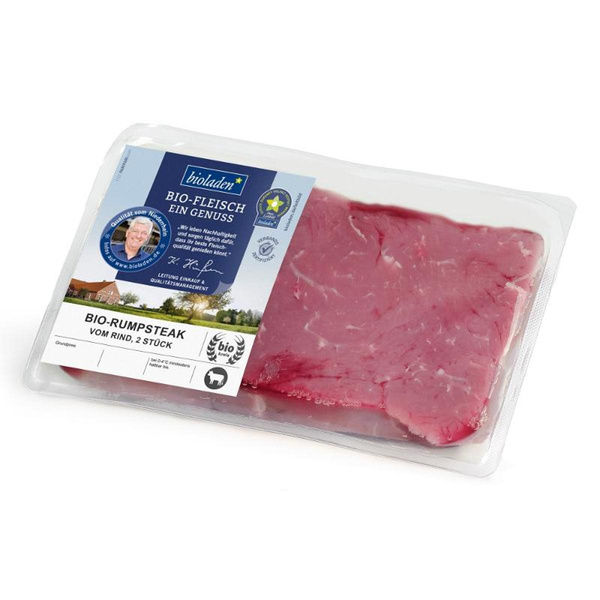 Produktfoto zu Rind Rumpsteaks 2 Stück ca. 350g