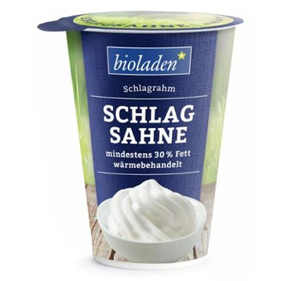 Produktfoto zu Schlagsahne 30% Fett 200g