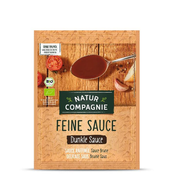 Produktfoto zu Dunkle Sauce feinkörnig 2 * 0,25L