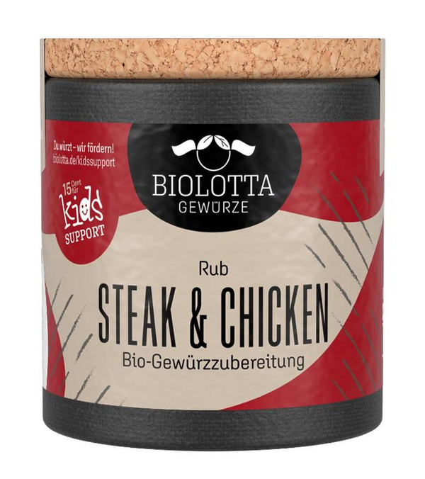 Produktfoto zu Rub Steak & Chicken Gewürzzubereitung 50g