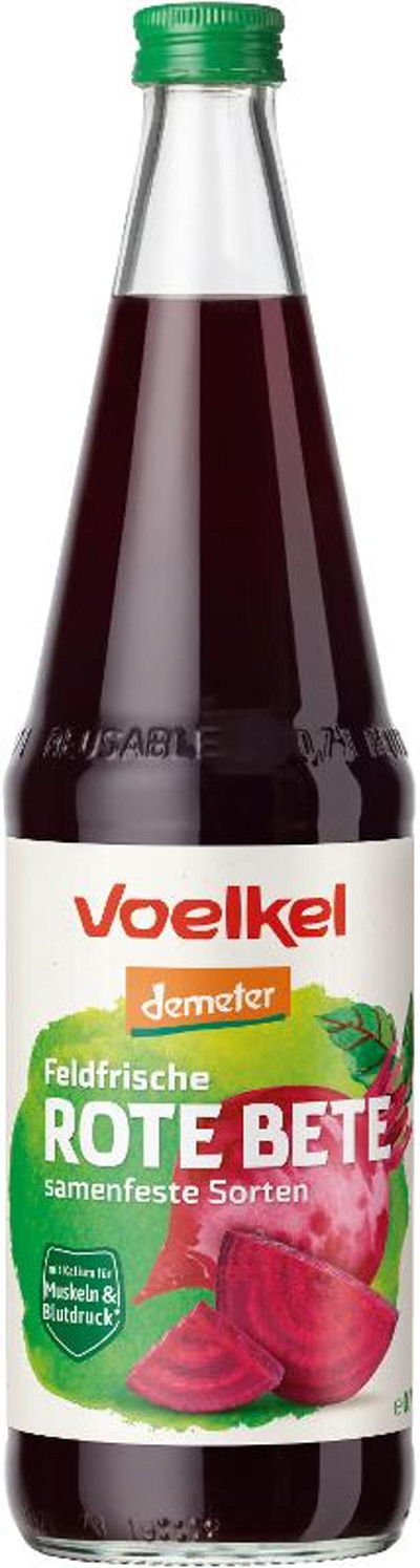 Produktfoto zu Feldfrische Rote Bete Saft 0,7L