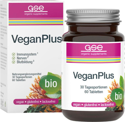 Produktfoto zu VeganPlus 60 Tabletten