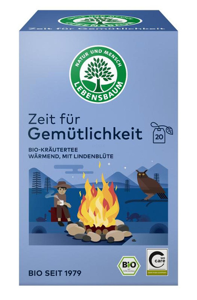 Produktfoto zu Linde & Lagerfeuer Kräutertee 20 Beutel