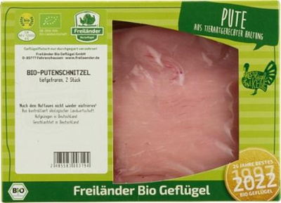 Produktfoto zu TK Putenschnitzel 2 Stück ca. 300g