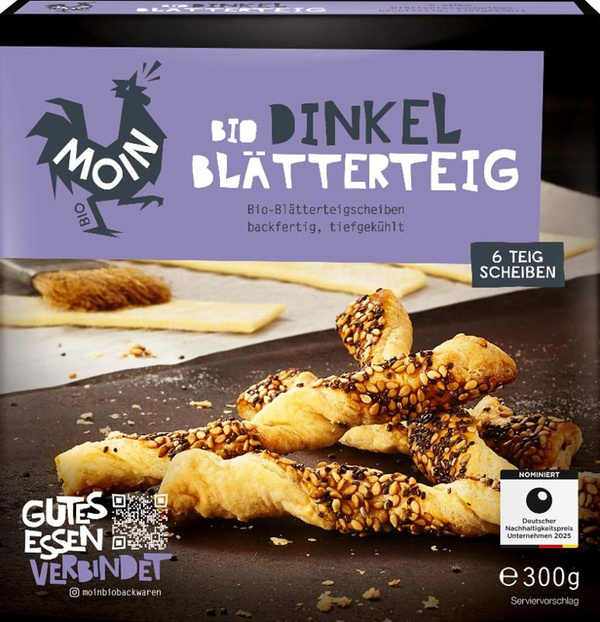 Produktfoto zu TK Dinkel-Blätterteig 6 Platten