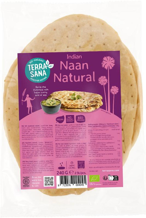 Produktfoto zu Naan Natural 240g