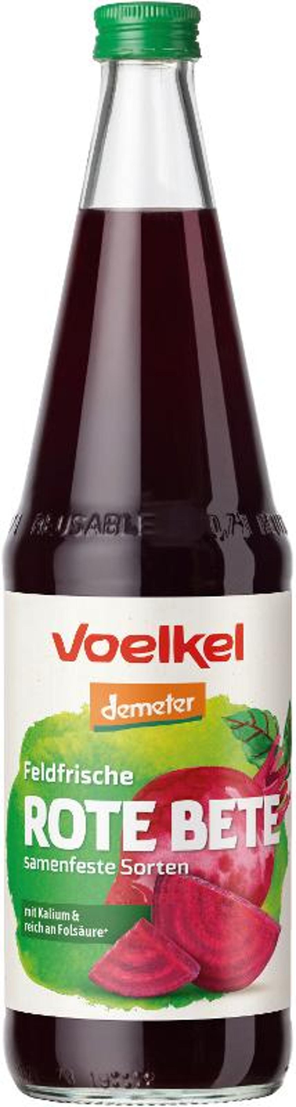 Produktfoto zu Feldfrische Rote Bete Saft 0,7L