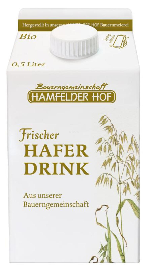 Produktfoto zu Frischer Haferdrink 500ml