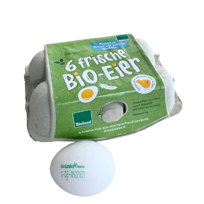 Produktfoto zu WeideEier 6 Stück