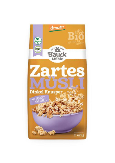 Produktfoto zu Knusper Dinkel Müsli 425g
