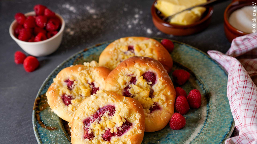 Rezeptbild für Beeren-Streuseltaler
