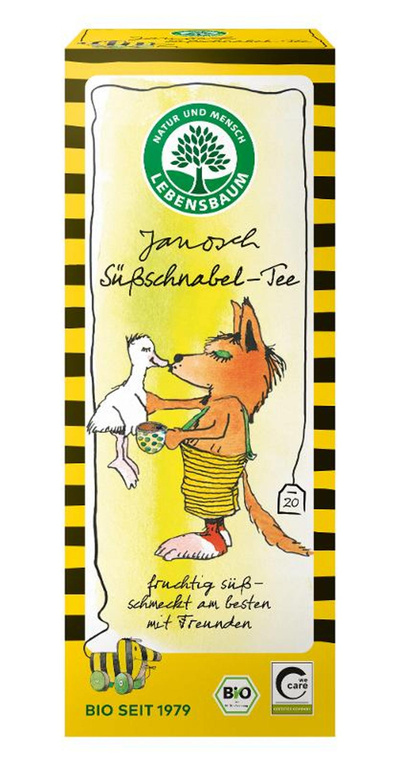 Produktfoto zu Janosch Süßschnabel-Tee 20 Beutel