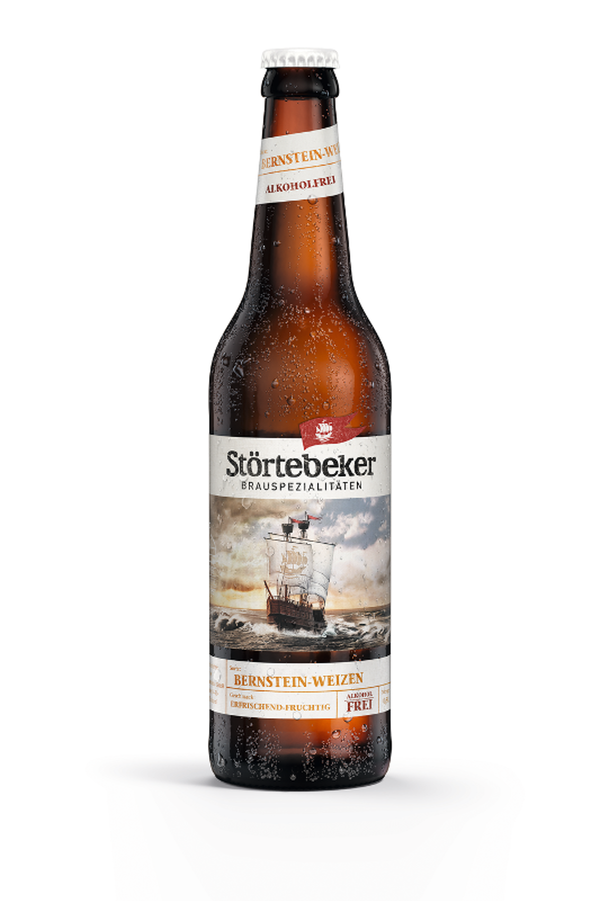 Produktfoto zu Bernstein Weizen alkoholfrei 20x0,5l