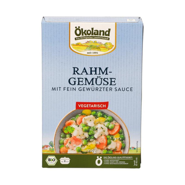 Produktfoto zu TK Rahm-Gemüse mit fein gewürzter Sauce 350g
