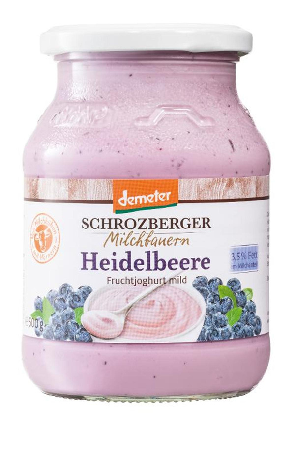Produktfoto zu Joghurt Heidelbeer 500g 3,5%