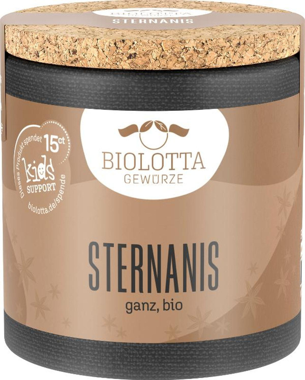 Produktfoto zu Sternanis ganz in der Korkdeckeldose 18g