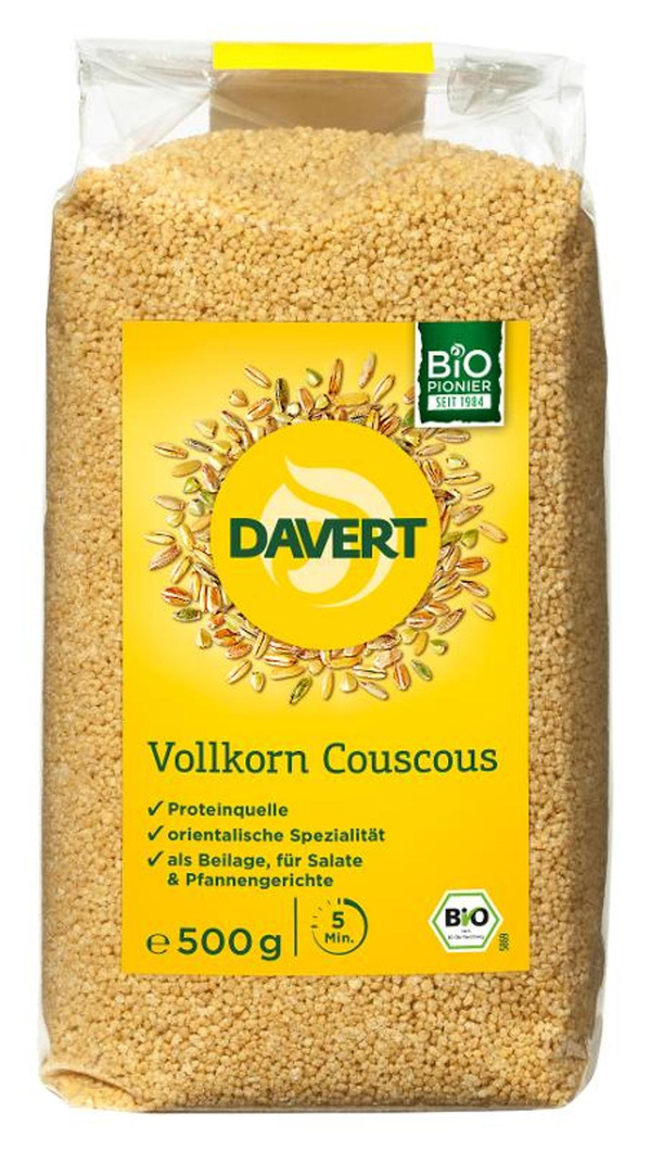 Produktfoto zu Vollkorn Couscous 500g