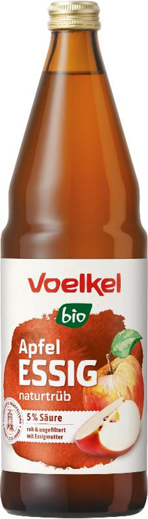 Produktfoto zu Apfelessig naturtrüb 750ml