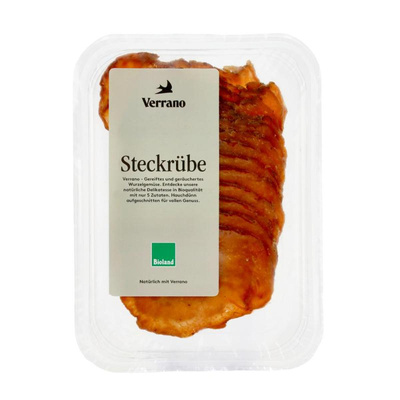 Produktfoto zu Verrano Steckrübe Aufschnitt 80g