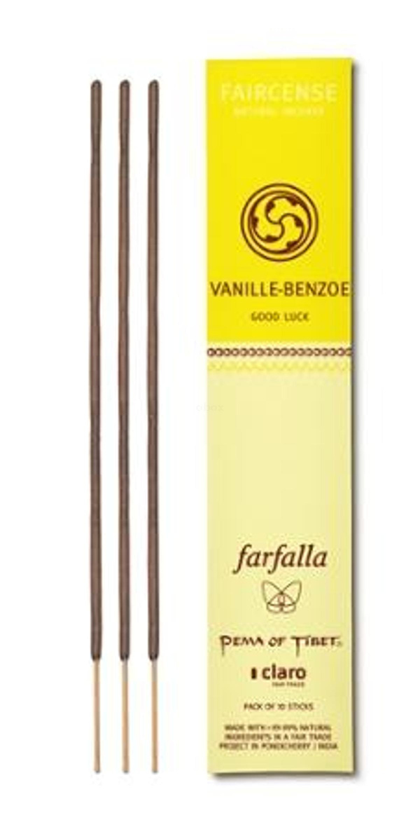 Produktfoto zu Räucherstäbchen Vanille Benzoe (10 Stück)