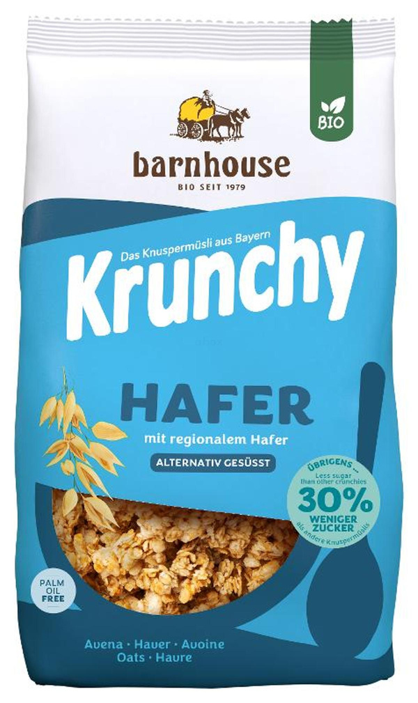 Produktfoto zu Krunchy Hafer 625g