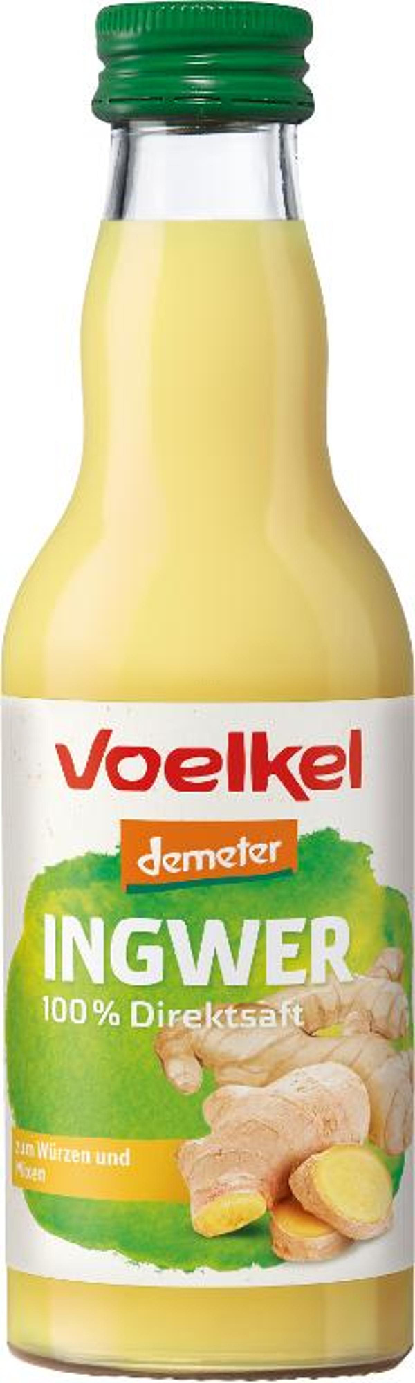 Produktfoto zu Ingwer 100% Direktsaft 200ml