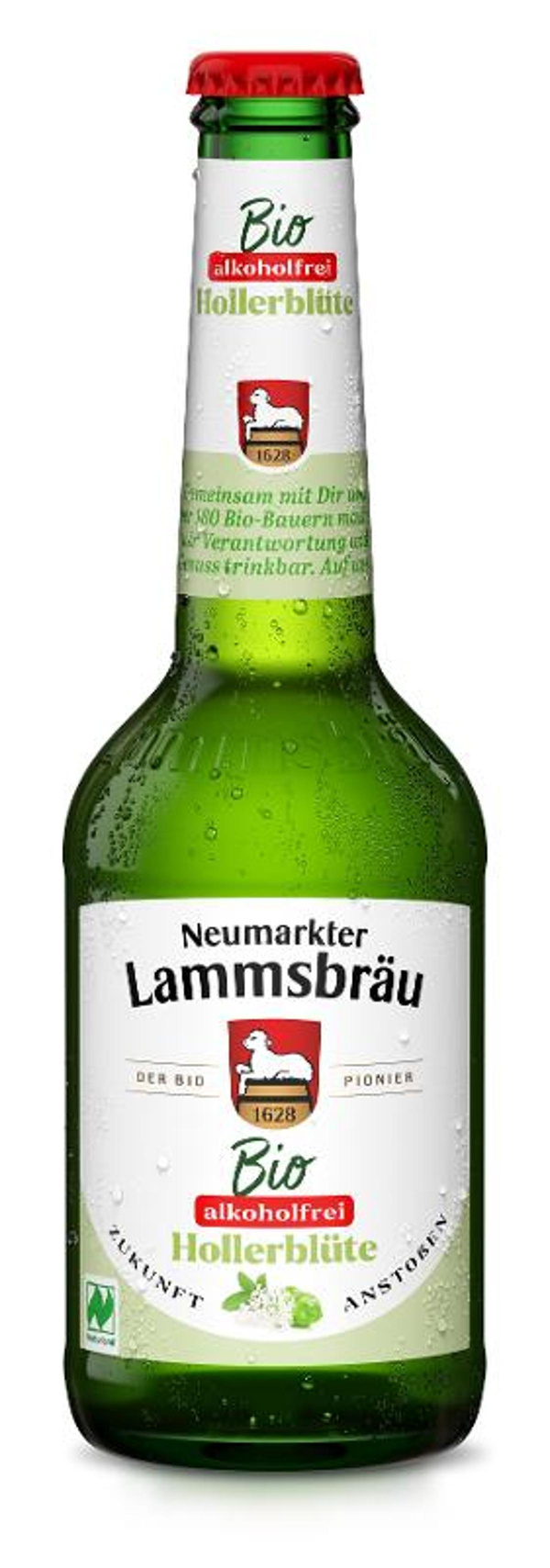 Produktfoto zu Lammsbräu alkoholfrei Hollerblüte 0,33L