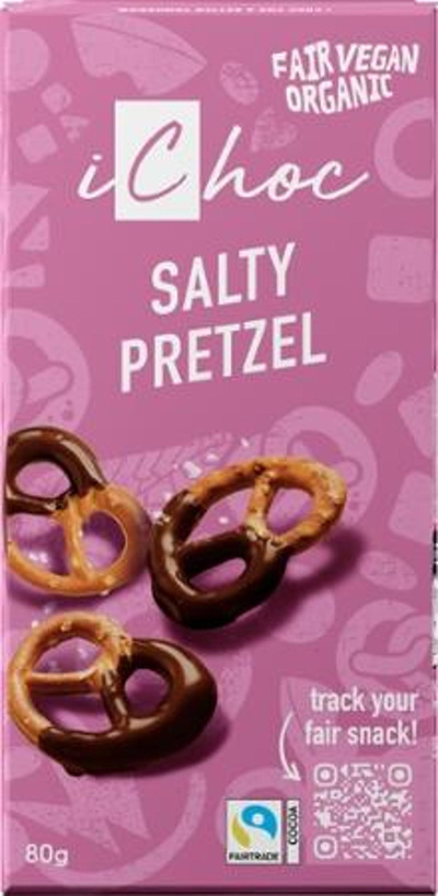 Produktfoto zu Salty Pretzel Tafelschokolade 80g
