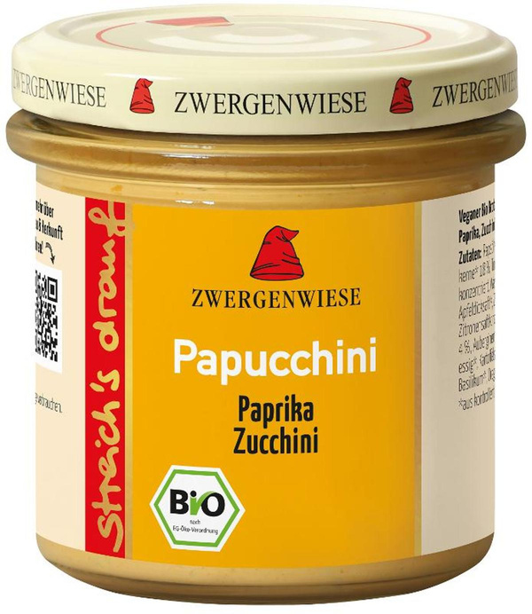 Produktfoto zu Brotaufstrich "Papucchini" Paprika Zucchini 135g