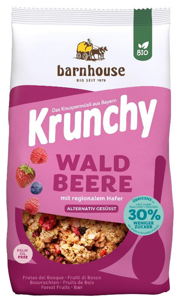 Produktfoto zu Krunchy Waldbeere 500g