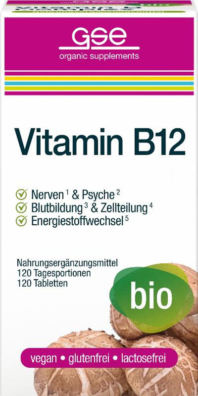 Produktfoto zu Vitamin B12 Compact 120 Tabletten