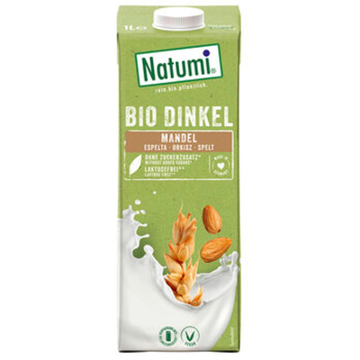 Produktfoto zu Dinkel-Mandel ungesüßt 1L