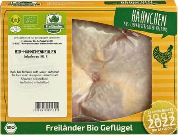 Produktfoto zu TK Hähnchenkeulen 2 Stück