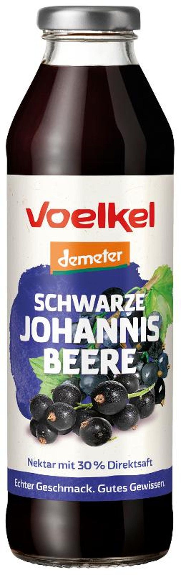 Produktfoto zu Schwarze Johannisbeere Nektar 8*0,5l