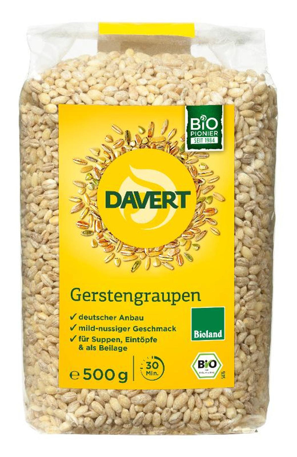 Produktfoto zu Gersten Graupen 500g