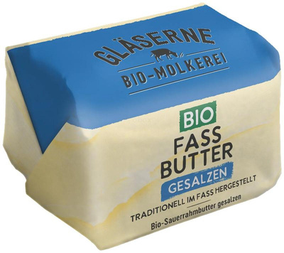 Produktfoto zu Fassbutter gesalzen 250g
