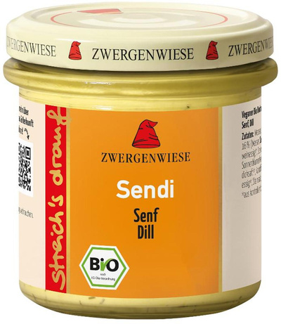 Produktfoto zu Brotaufstrich "Sendi" Senf Dill 135g