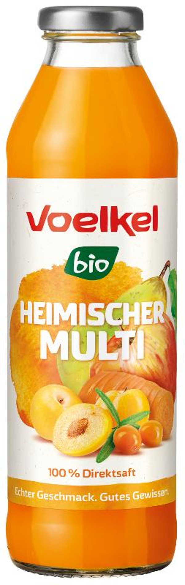 Produktfoto zu Heimischer Multi Birne Mirabellen Saft 8*0,5l