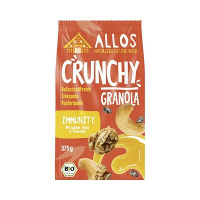 Produktfoto zu Crunchy Granola Immunity 375g