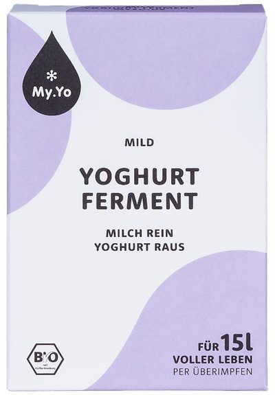 Produktfoto zu Yoghurt Ferment Mild 3 Beutel á 5g