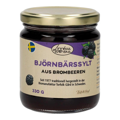 Produktfoto zu Björnbärssylt aus Brombeeren 330g