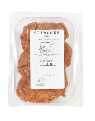 Produktfoto zu Geflügel Frikadellen SB (3 Stück)