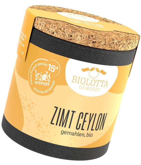 Produktfoto zu Zimt Ceylon gemahlen Korkdeckeldose 40g