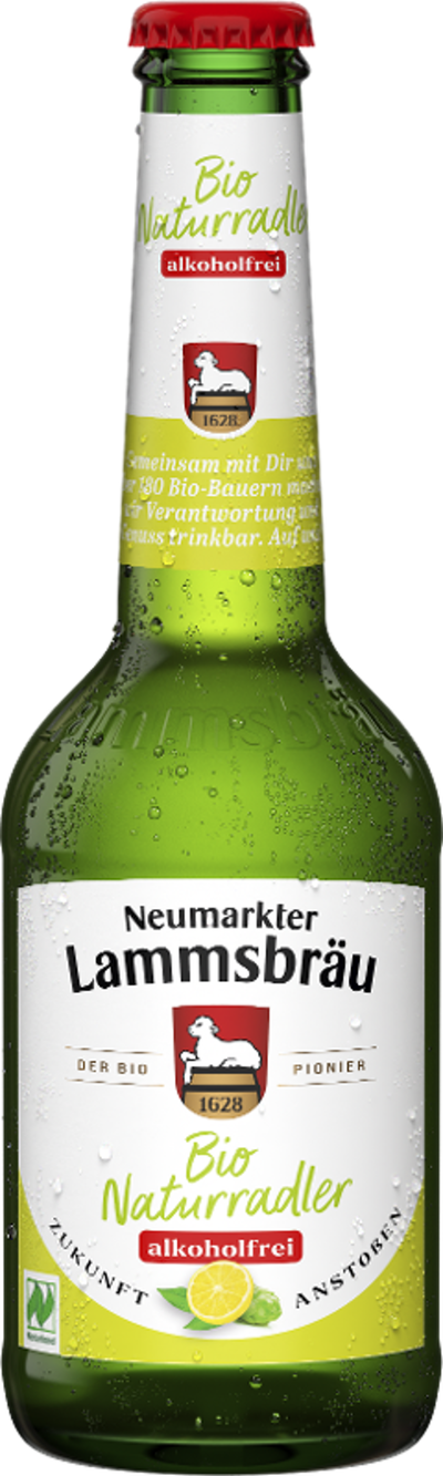 Produktfoto zu Lammsbräu Naturradler alkoholfrei Kiste 10*0,33L